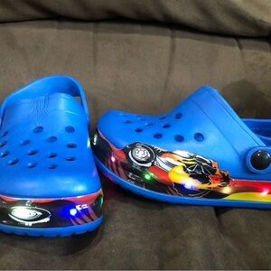Light Up Car Fake Crocs